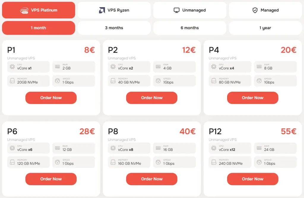 AlexHost DMCA Ignored VPS Hosting Plans & Pricing