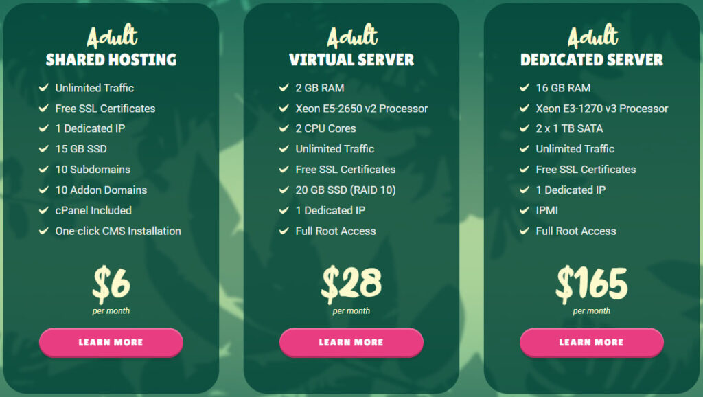 ViceTemple Plans & Pricing